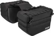 Thrashin Supply Company Expedition Saddlebags - Black -TSB-0008