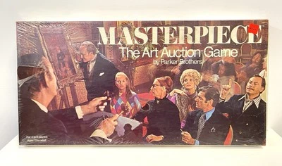 1970 Parker Brothers Masterpiece The Art Auction Board Game Factory Sealed NOS