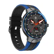 E15 Smart Sports Multi-Function Couple Watch Heart Rate Blood Pressure Monitoring Blood Oxygen Sleep Monitoring GPS Positioning Photo Calorie - Blue
