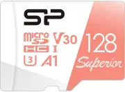 Silicon Power 128GB Microsdxc UHS-I Micro SD Card with Adapter, up to 100Mb/S Re