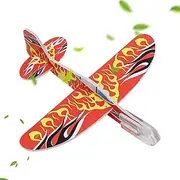 Foam Glider Planes for Kids | Flying Airplanes for Kids | Model Building Toy Portable Aircraft for Backyard Classroom Beach Summer Party Outdoor Park Activities