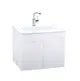 【凱撒衛浴caesar】60公分一體瓷盆浴櫃組含龍頭 LF5024AP/B750C (4.2折)