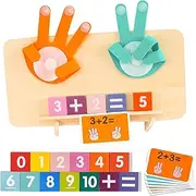 [daboot] Number Learning Toys for Toddlers 3-5: Number Blocks Math Games Educational Learning Montessori Toys for 3 4 5 Year Old Boys Girls