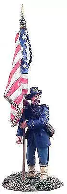31099 - Union Iron Brigade Flagbearer at Rest #1 - ACW - Britains