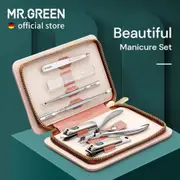 Mr.green Manicure Set Pedicure Sets Nail Clippers Tools Stainless Steel