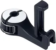 Car Seat Headrest Hooks,2 in 1 Multi-purpose High Load-Bearing Hook with Phone Holder for Car Seat - Handbag Purse Storage Rack Clip Auto Parts for Mobile Phones, Umbrellas