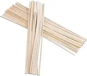 100Pcs Natural Rattan Sticks for Essential Oil Diffuser Aroma Diffuser Sticks for Home Fragrance Living Room Kitchen Office More