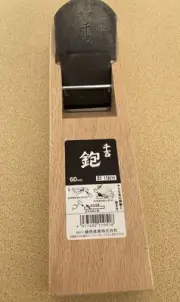 Senkichi 60mm Wood Block Hand Plane Japanese KANNA Carpenter's Tool Vintage NEW