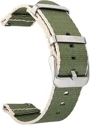 [UMCNVV] Breathable Strap For Garmin Vivoactive 3/4 Forerunner 645 245 Smart Watch Band Nylon Sport Bracelet For Garmin Venu SQ 2 Plus