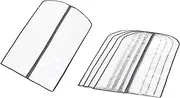 Amazon Basics Zippered Peva Garment Storage Bag - 5-Pack