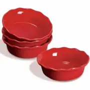 Pie Pans, 6.8 inch Small Chicken Pot Pie Plates 16 oz Deep Dish Pie Pan Ceramic