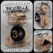 TACO BELL Talking Chihuahua 6" Plush "VIVA GORDITAS" - SEALED (Battery Dead) NEW