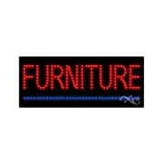 NEW "FURNITURE" UNDERLINE 27x11 SOLID & ANIMATED LED SIGN w/CUSTOM OPTIONS 20712