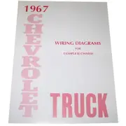 1967 Wiring Diagrams Booklet Chevrolet Pickup Truck