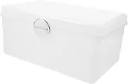 HOMOCONO Mahjong Organizing Box Portable Large Capacity Storage Case for Mahjong Set