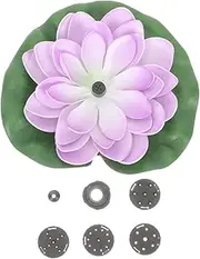 VANZACK 1 Set Solar Fountain Floating Style Decoration for Garden and Park Solar Powered Outdoor Water Feature for Beautiful Landscaping