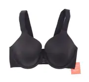 Spanx Bra-llelujah! Full Coverage Black Bra Size 38DD L53030