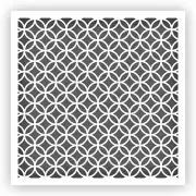 Pattern #24 Stencil - Choose a Size - Laser-Cut Reusable Plastic