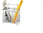 Stainless Steel Hanging Utensil Drying Rack Spoon Steel Stand Fork Holder