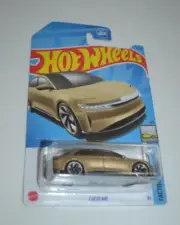 HOT WHEELS 2023 FACTORY FRESH 1/5 - LUCID AIR METALLIC GOLD