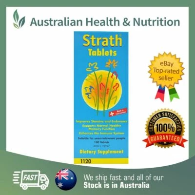 A VOGEL STRATH TABLETS (BIO STRATH) // CHOOSE SIZE + FREE SAME DAY SHIPPING