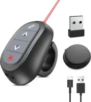 Powerpoint Clicker with Laser Pointer Wireless Presentation Remote Presenter New
