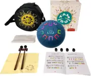 TAMB'S Steel Tongue Drum 8 Inch 11 Note Handpan Metal Percussion Instrument (Mat