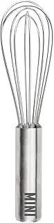 Stainless Steel Mini Whisk, 6" - Kitchen Mini Whisks for Cooking, Blending, Mixing, Stirring, Whipping & Beating - Whisking Tool as Mixer, Frother & Stirrer - Dishwasher Safe Whisker