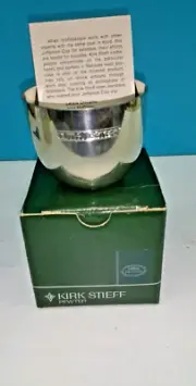 VINTAGE KIRK STIEFF P50 JEFFERSON CUP Never used NEW