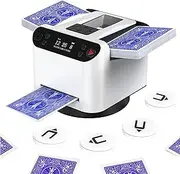 Aoikoy Automatic Card Shuffler and Dealer 360°Rotating 2 Decks Card Dealer