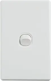 4C | Elegant Wall Switch 1 Gang 250V 16A | Vertical