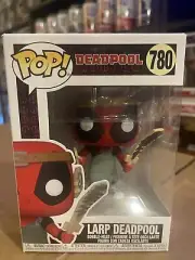 Funko Pop! Marvel Deadpool Larp Deadpool #780 Vinyl Figure + Pop Protector