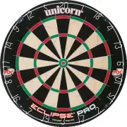 Eclipse Pro Dart Board With Ultra Slim Segmentation For Increased Scoring NEW