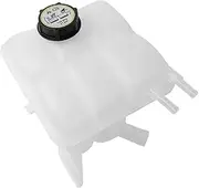 CBCKZTETUP Engine Radiator Overflow Expansion Tank Bottle with Cap Fit for Ford Focus MK3 09-12 C-Max Kuga Fit for Volvo S40 V50 C30C70 MAZDA3 Coolant Tank