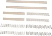 Tofficu DIY 10pcs Carbon Steel Clay Slicer Tools Stainless Steel for Pottery Sculpture