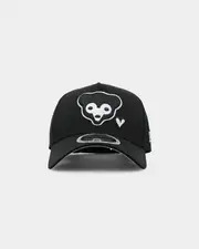 [New Era] New Era Chicago Cubs 'I Heart Day & Night' 9forty A-frame Snapback Black - Size ONE ONE Black