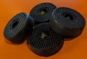 1 1/2" Rubber Feet for Guitar Amps Speaker Cabinets low profile set of 4