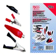 Kit 28 Pz Tweezers Electric Assorted - Code bgs8138 FBGS8138 BGS Small Parts