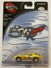 100% Hot Wheels '63 Stingray Corvette 50th anniversary Series 1:64 Scale