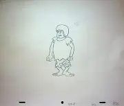 The Pebbles and Bamm-Bamm Show 1971 Production Hand Drawn ZPEBBLES Pencil