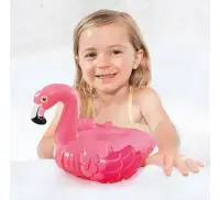 在飛比找Yahoo!奇摩拍賣優惠-[休閒時尚] INTEX充氣洗澡玩具 (火鶴)  約20CM