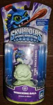 Skylanders Glow in the Dark Wrecking Ball Rare Switch Xbox One PS4 Wii U PS3 360