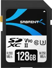 Rocket v90 128GB SD UHS-II Memory Card R280MB/s W250MB/s (SD-TL90-128GB)