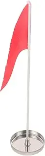 FOYTOKI Golf Training Cup Set: Hole Cup Flag Red 1.5cm x 10cm for Putting Practice