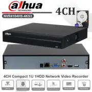Dahua NVR4104HS-4KS3 4-Channel 12MP NVR Network Video Recorder for IP Cameras