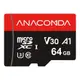 ANACOMDA巨蟒ExplorerMicroSDXC UHS-I U3 V30 A1記憶卡64GB (5折)
