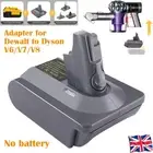 For Dewalt 18/20V Battery Convert to Dyson V6/7/8 Series Battery 3-in-1 Adapter