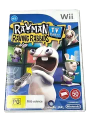 Rayman Raving Rabbids TV Party Nintendo Wii PAL *Brand New* Wii U Compatible (Pre-Owned)