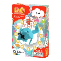 在飛比找蝦皮商城優惠-【LaQ】12生肖限定版-鼠 (52pcs) 日本製造立體3