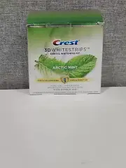 Crest 3D Whitestrips Arctic Mint, Whitening Kit, 14 Treatments + 1 Tube Of Serum